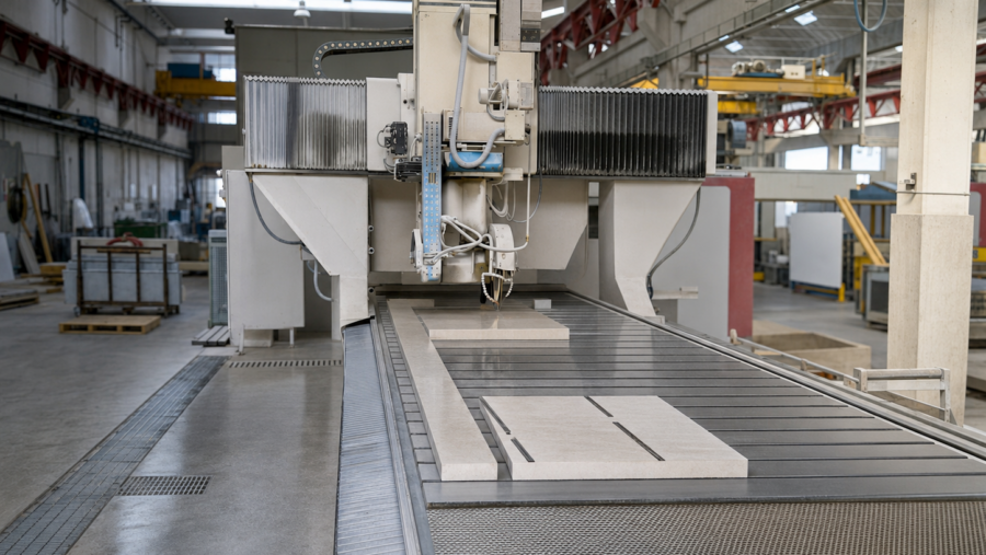 Macchine CNC a 5 assi per la lavorazione della pietra